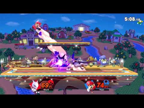 SHC | Hope (Mario) vs. SHC | Shuck (Mewtwo) | The Smash @ Bar-K VII