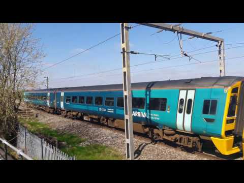 Arriva trains class 158827 & 158823, Dudley port junction