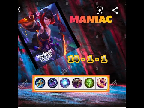 Karina Execute Meta [MANIAC] Top 1 Local Karina Gameplay, Item and emblem