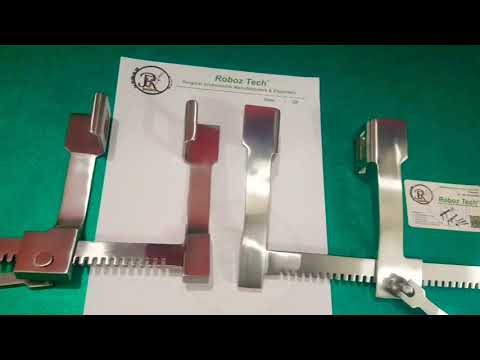 FINOCHIETTO , 725-164-001 , 725-164-002 , 725-164-003 Roboz Tech Surgical Instruments Company Pk