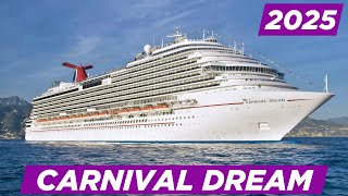 Carnival Dream Cruise Ship Tour 2025 | Full Ship Walkthrough, Food, Pool & Fun 🚢✨
