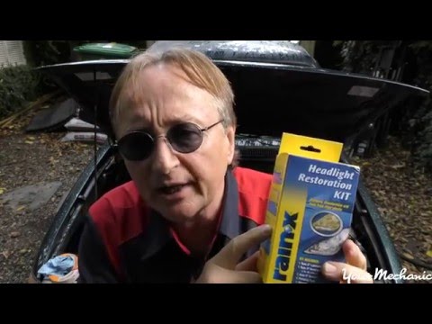 How To Restore Car Headlights with Scotty Kilmer