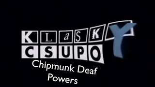 Klasky Csupo Chipmunk Deaf Powers