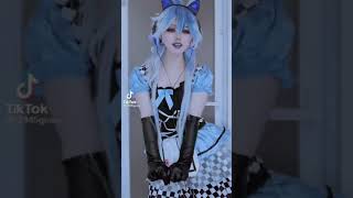 giaru blue hair cosplay #short #tiktok #cosplay