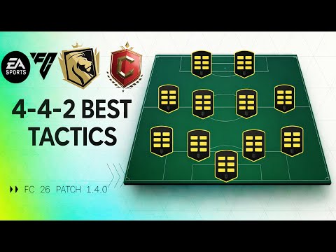 The Absolute Best After Patch 4-4-2 Custom Tactics & Roles to Become Elite Division Players!