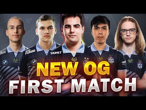 NEW OG TEAM FIRST OFFICIAL MATCH