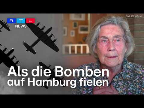 80 Jahre Kriegsende: Zeitzeugin berichtet von „Feuersturm, der Hamburg zerstörte“