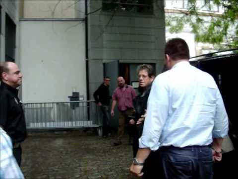 Lou Reed arrival at the AB Brussels Belgium 15 june 2012