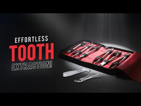 These 6 Forceps Make Your Extraction Easy | Waldent Atraumatic Extraction Instruments Forceps Kit
