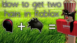 How To Wear Two Hairs At Once Double Hair Glitch In Royale - 