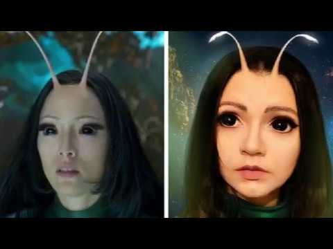 See A Russian Girl Transforms Herself Into Famous Characters