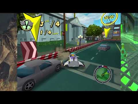 Simpsons Hit and Run - Level 2 Bart N Frink pt5 Nelson's Race
