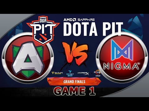 Alliance vs Nigma   Game 1   Grand Finals AMD SAPPHIRE OGA DOTA PIT EU CIS