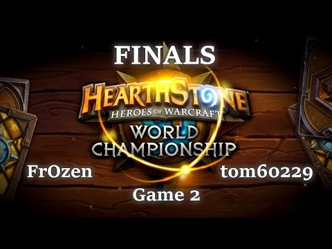 FrOzen vs tom60229 game 2 | Finals | Hearthstone World Championship 2017