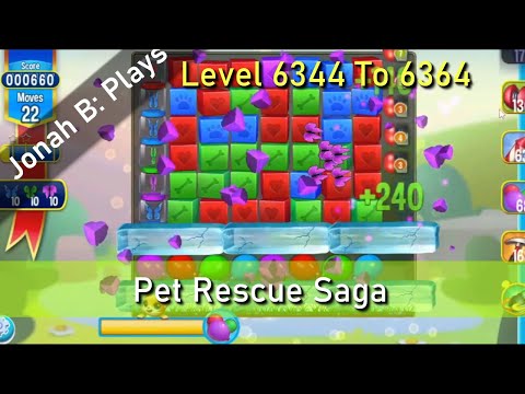 Pet Rescue Saga Level 6344 To 6364
