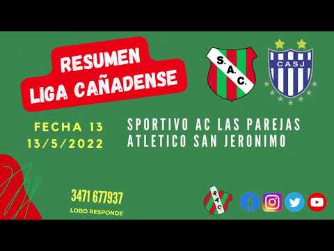 PRIMERA DIVISION RESUMEN LIGA CAÑADENSE SPORTIVO AC 6 ATLETICO SAN JERONIMO 1