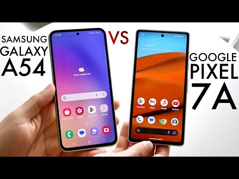 Google Pixel 7A Vs Samsung Galaxy A54! (Comparison) (Review)