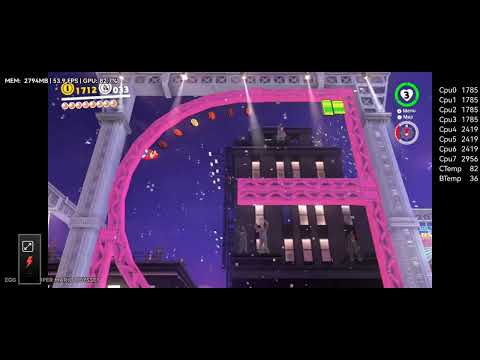 4K60FPS Festival New Donk City Mario Odyssey Walkthrough #14 Egg NS Poco X3 Pro 8 256 SD860 CRDroid