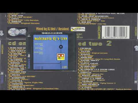 Recopilatorio | Makinaria Dj's Live 2 - CD1
