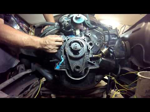 Ford 302 timing cover teardown