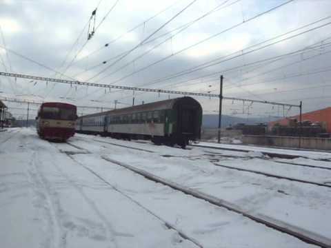 Odjezd vlaku Sp 1694+odjezd vlaku Os 16804 - Chomutov