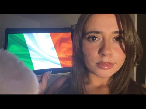 ASMR Teaching You Irish Slang ( How To Speak Like A Dubliner ) 🇮🇪 ☘️ 