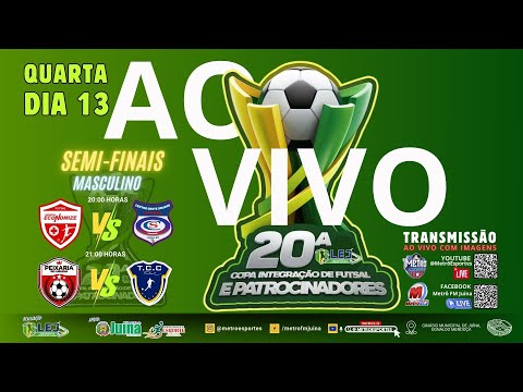 SEMI FINAL MASC | COPA INTEGRAÇÃO DE FUTSAL - 13-11-2024