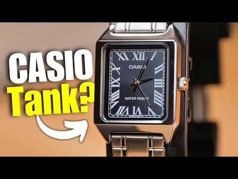 Ist dieser Casio Tank zu klein? Erster Eindruck der Casio LTP-V007D-1B-Uhr!