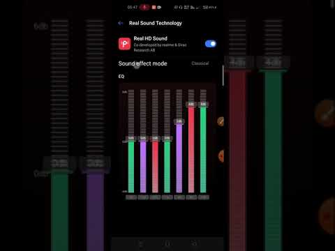 how to enable that real sound technology in Realme GT  me real sound ko kaise enable kare