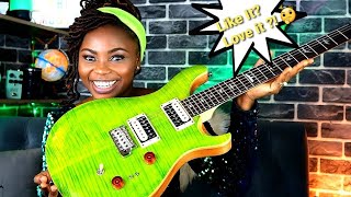Video thumbnail for I Finally Play a PRS! The NEW PRS SE 24- 08 by Helen Ibe music