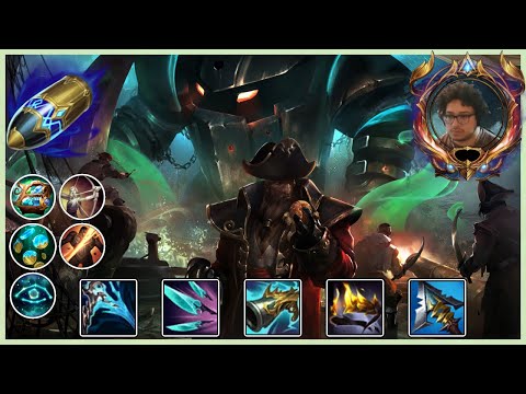 Solarbacca GANGPLANK MONTAGE - 1St Challenge Gangplank Main l LOL SPACE