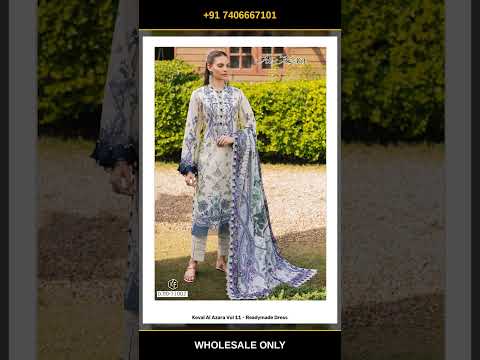 Keval Al Azara Vol 11 - Readymade Dress – product video thumbnail