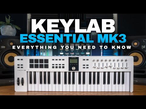 Arturia KeyLab Essential 49 MkIII MIDI Controller White image 4