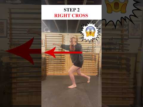 How To Do BRUTAL Feint + RIGHT CROSS 🥊 #Shorts #Boxing #MMA