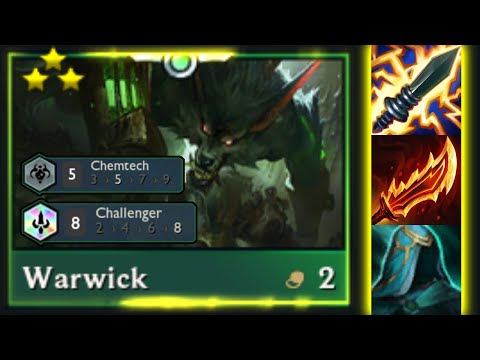 When 3 star Warwick⭐⭐⭐gets furious | TFT Set 6.5