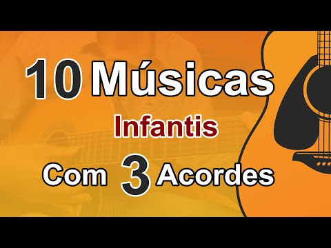10 Músicas para a Criançada com 1 Batida (3 Acordes)