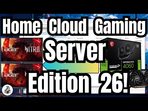 Home Cloud Gaming Server Edition #26 (AMD Ryzen 7 5700X & MSI RTX 3050)