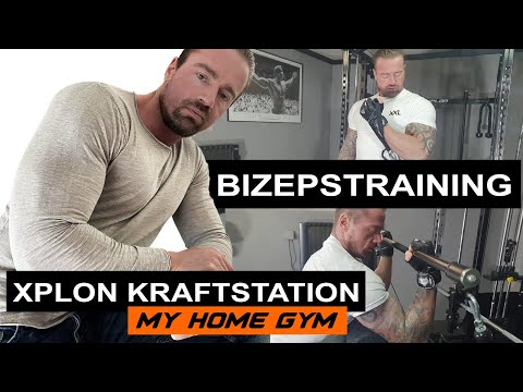 XPLON Kraftstation Multipresse - Coach Dennis Trainingsvideo 04 - Bizepstraining Teil 1