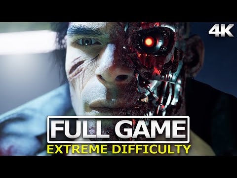 TERMINATOR RESISTANCE EXTREME Difficulty Full Gameplay Walkthrough / No Commentary【FULL GAME】4K UHD