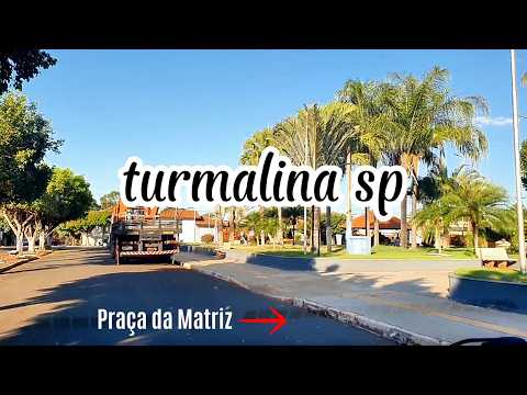 Turmalina / SP • Passeio de carro pelas ruas da cidade • 2025