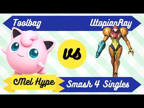 Mel Hype 3.5 - Smash 4 Singles - Toolbag (Jigglypuff) vs UtopianRay (Samus) - Grand Finals