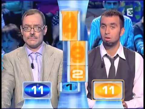Finale du tournoi spécial 20ans de "Questions Pour Un Champion", entre Karim et Khorem