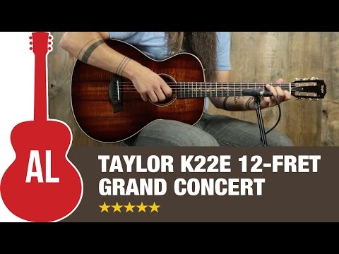 Taylor K22ce Koa Series 12-Fret Acoustic-Electric Guitar