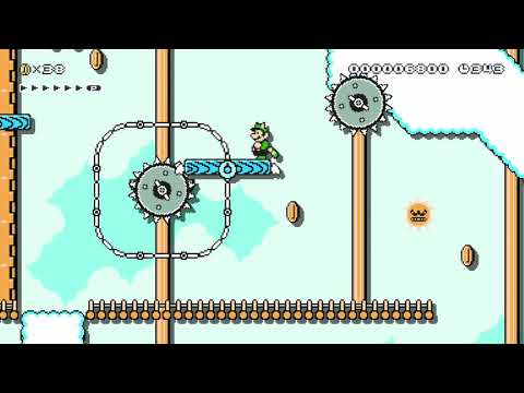 Sunshine Athletic ~太陽が作ったアスレチック~ by ポジィ 🍄 Super Mario Maker 2 #adl 😶 No Commentary