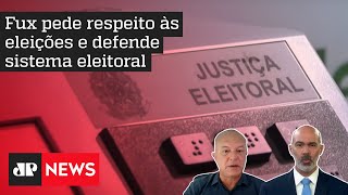 Schelp e Motta comentam discurso do ministro Luiz Fux