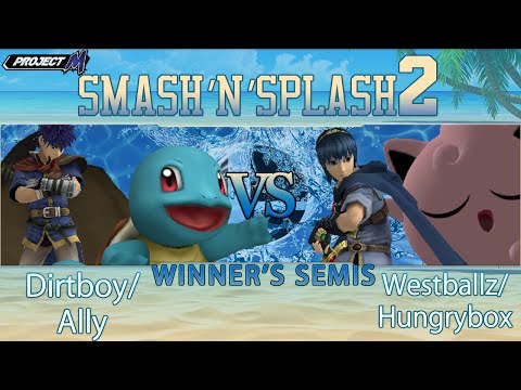 Dirtboy/Ally vs. Westballz/Hungrybox - Smash'N'Splash 2 Doubles Winner's Semis