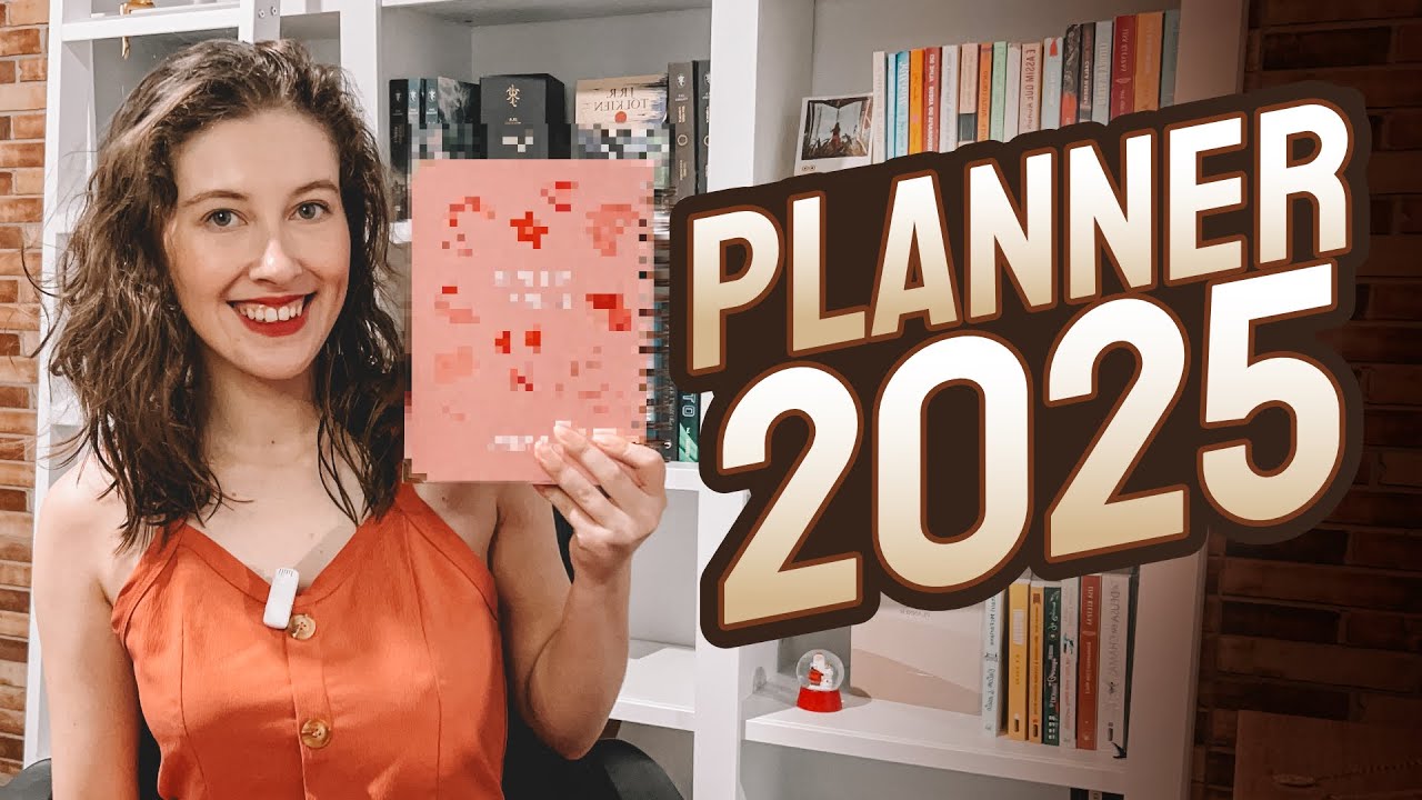 O MELHOR PLANNER PARA 2025 + DICAS DE ORGANIZAÇÃO | UNBOXING