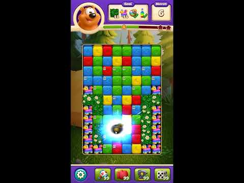 Toon Blast Level 7774 - NO BOOSTERS 🐻🐺🐱 | SKILLGAMING ✔️