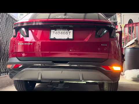2022+ Hyundai Tucson Change Reverse And Turn Signal Lights To LED.