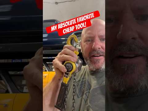 1/4 ton chain hoists are a must have tool for builders / mechanics! #chainhoist #fabrication #4x4